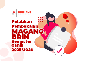 Pelatihan Pembekalan Magang BRIN Semester Ganjil 2025-2026